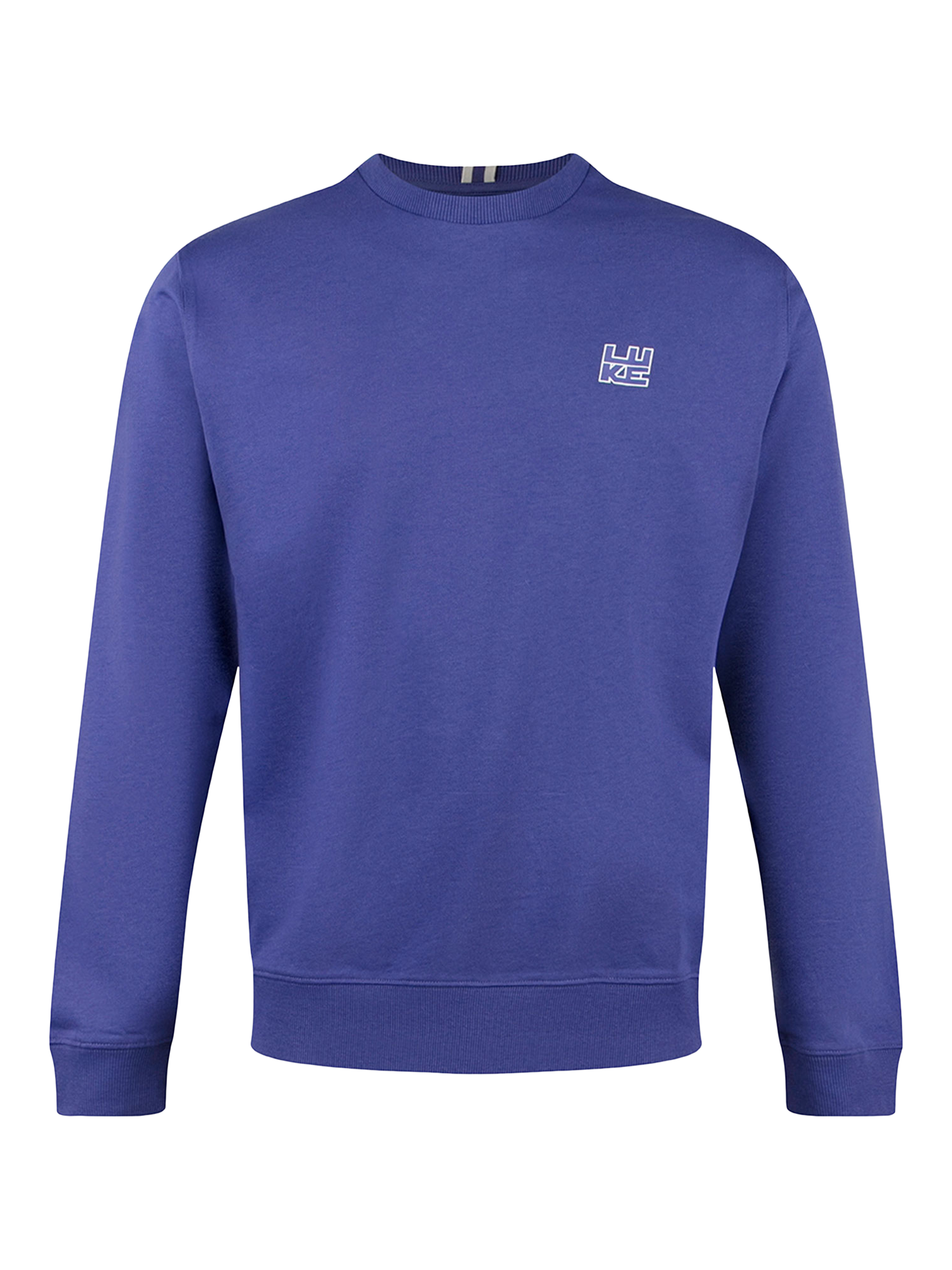 Product image 4 of 5, which shows LUKE 1977 Arbor Cotton Logo Sweatshirt, Future Dusk, S
