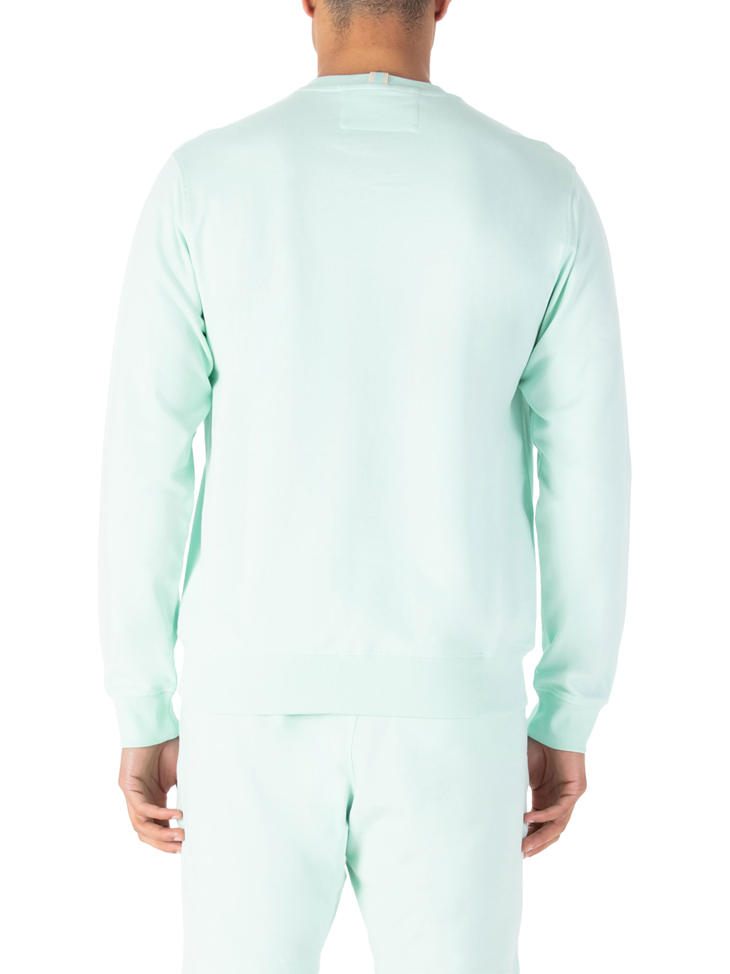 Product image 2 of 5, which shows LUKE 1977 Arbor Cotton Logo Sweatshirt, Mint, S