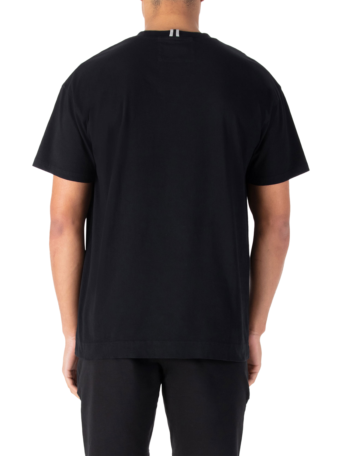 Product image 2 of 5, which shows LUKE 1977 Claremont Cotton T-Shirt, Black, S