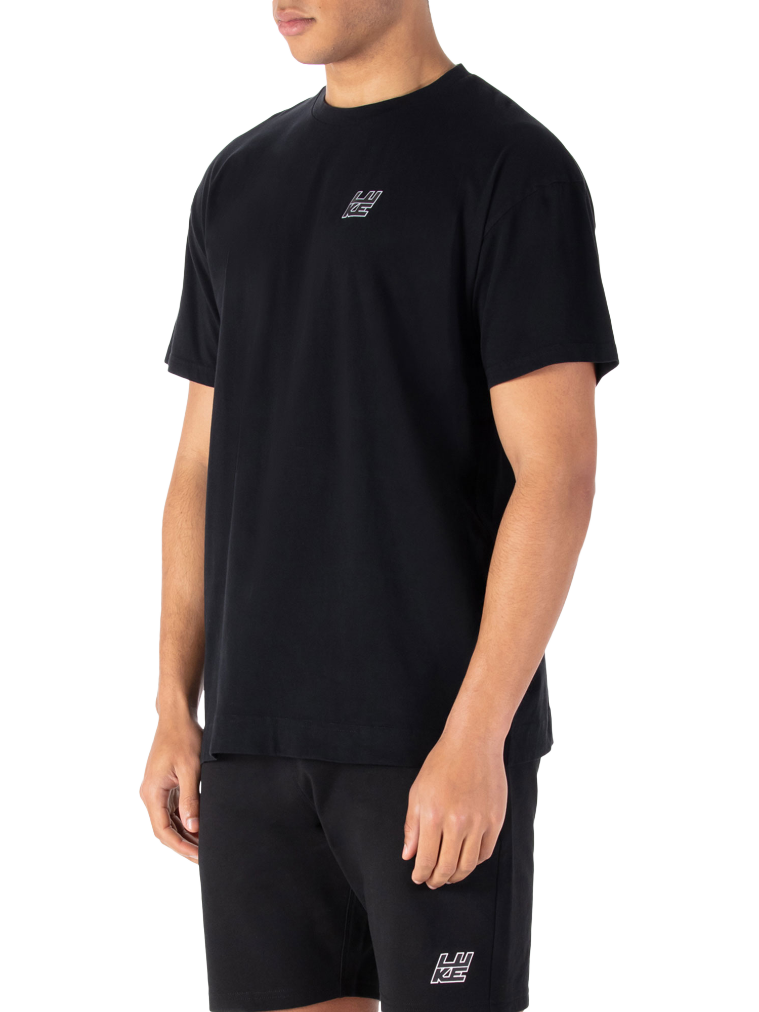 Product image 3 of 5, which shows LUKE 1977 Claremont Cotton T-Shirt, Black, S