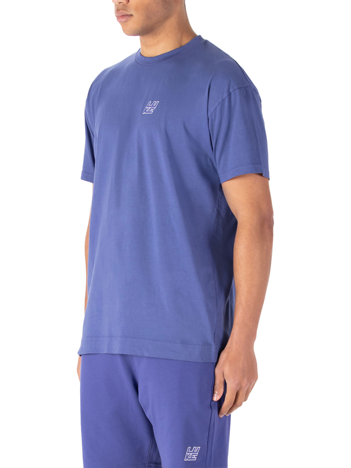 Product image 3 of 5, which shows LUKE 1977 Claremont Cotton T-Shirt, Future Dusk, S