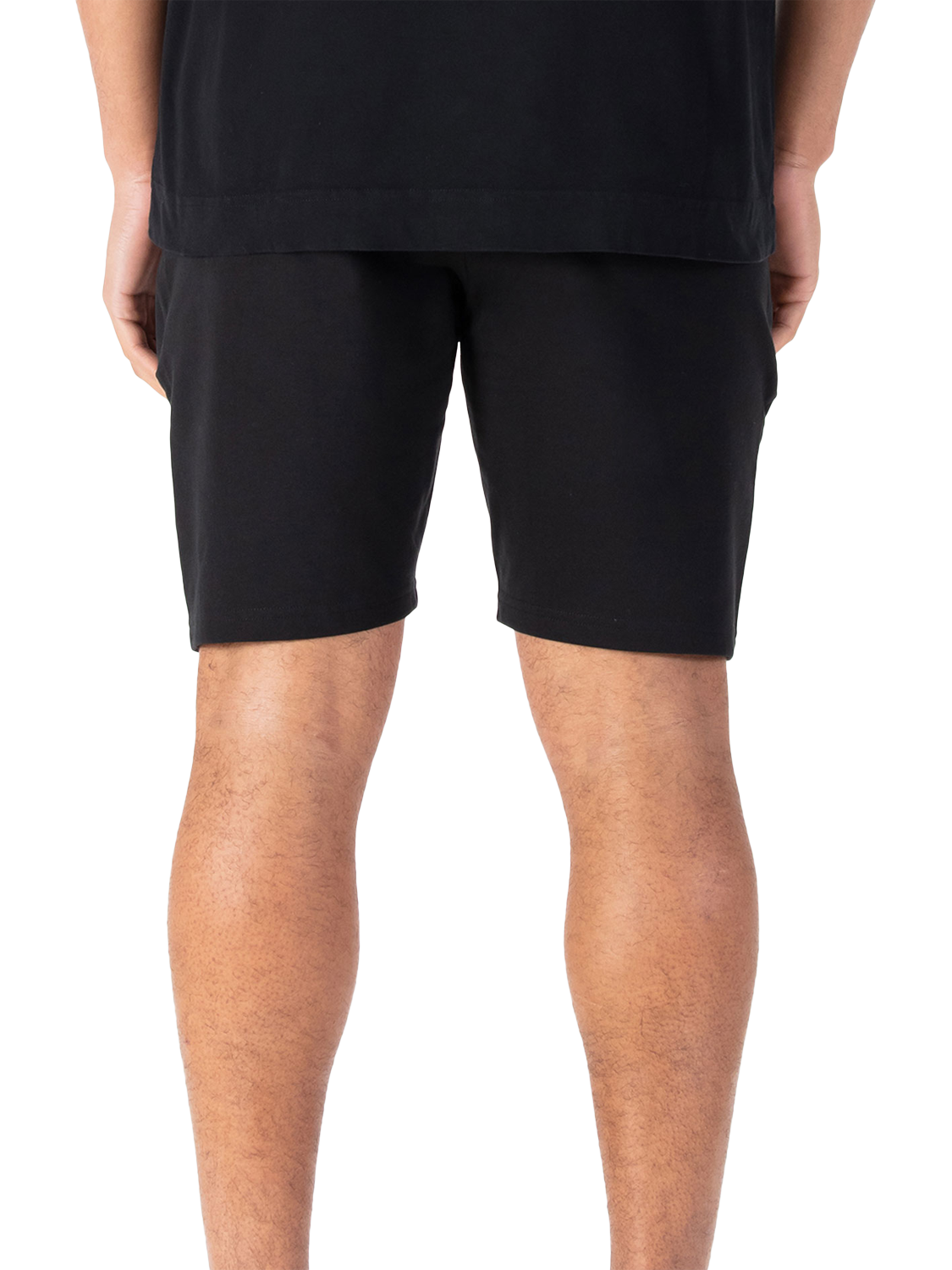 Product image 2 of 5, which shows LUKE 1977 Emory Cotton Logo Shorts, Black, S