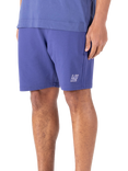 LUKE 1977 Emory Cotton Logo Shorts, Future Dusk