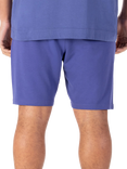 LUKE 1977 Emory Cotton Logo Shorts, Future Dusk