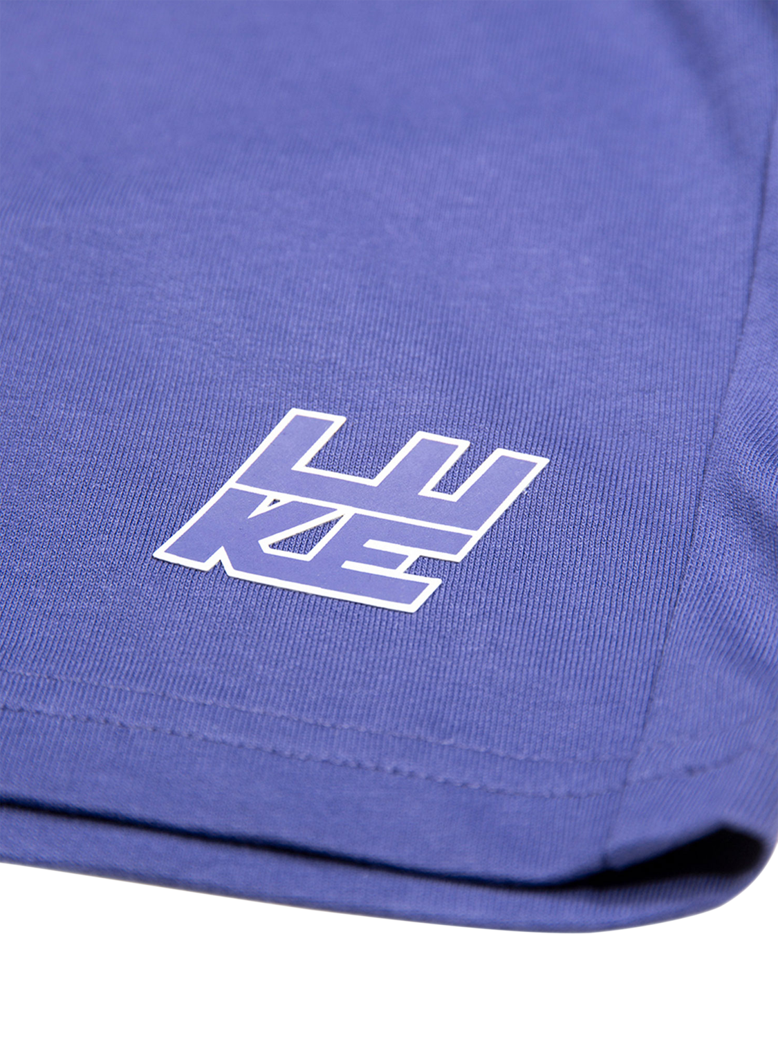 Product image 5 of 5, which shows LUKE 1977 Emory Cotton Logo Shorts, Future Dusk, S