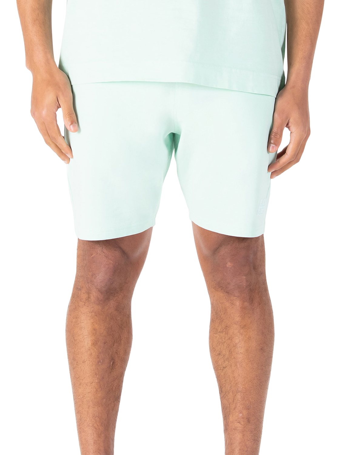 Product image 3 of 5, which shows LUKE 1977 Emory Cotton Logo Shorts, Mint, S