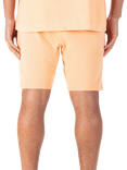 LUKE 1977 Emory Cotton Logo Shorts, Peach
