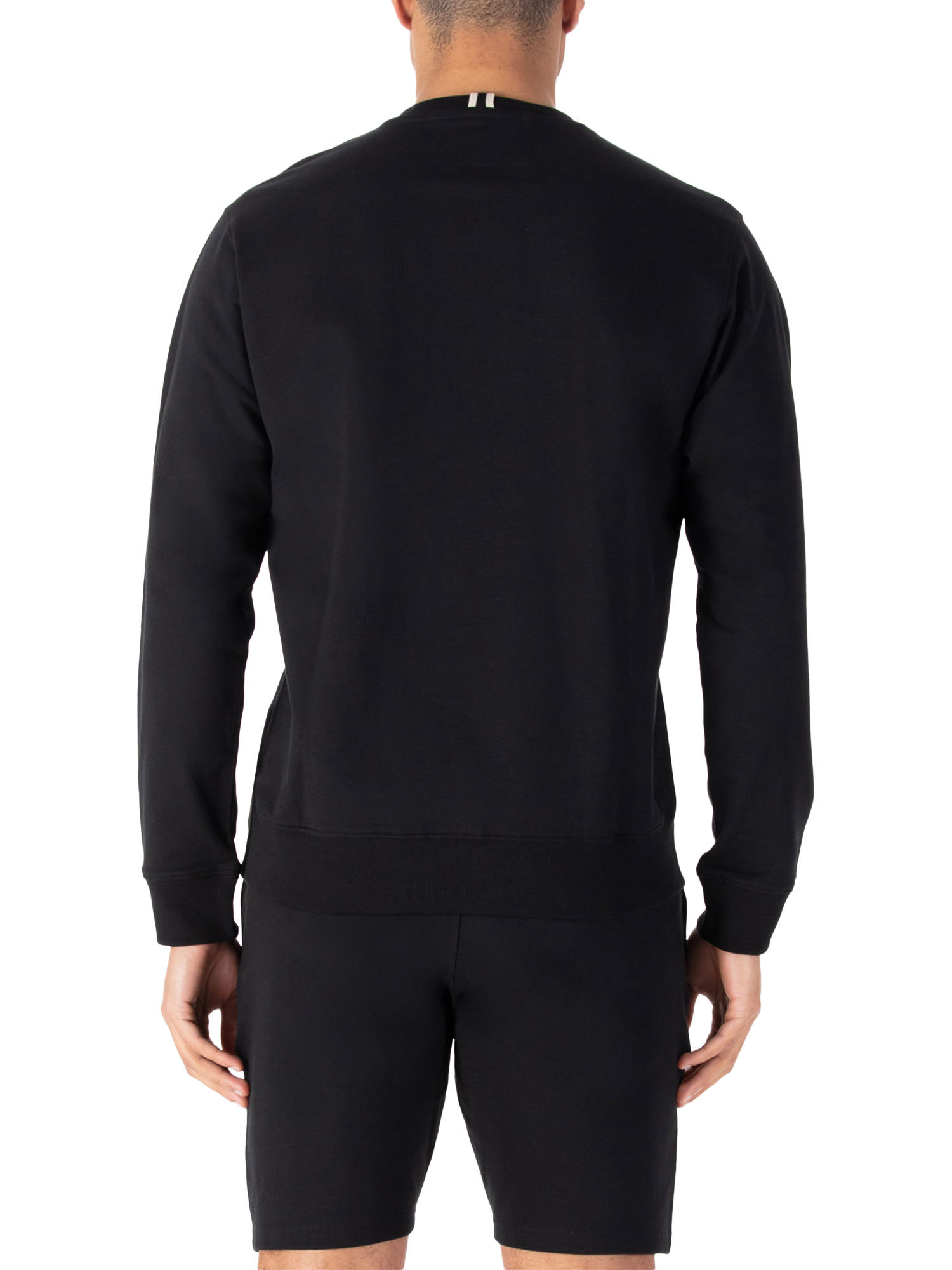Product image 2 of 5, which shows LUKE 1977 Arbor Cotton Logo Sweatshirt, Black, S
