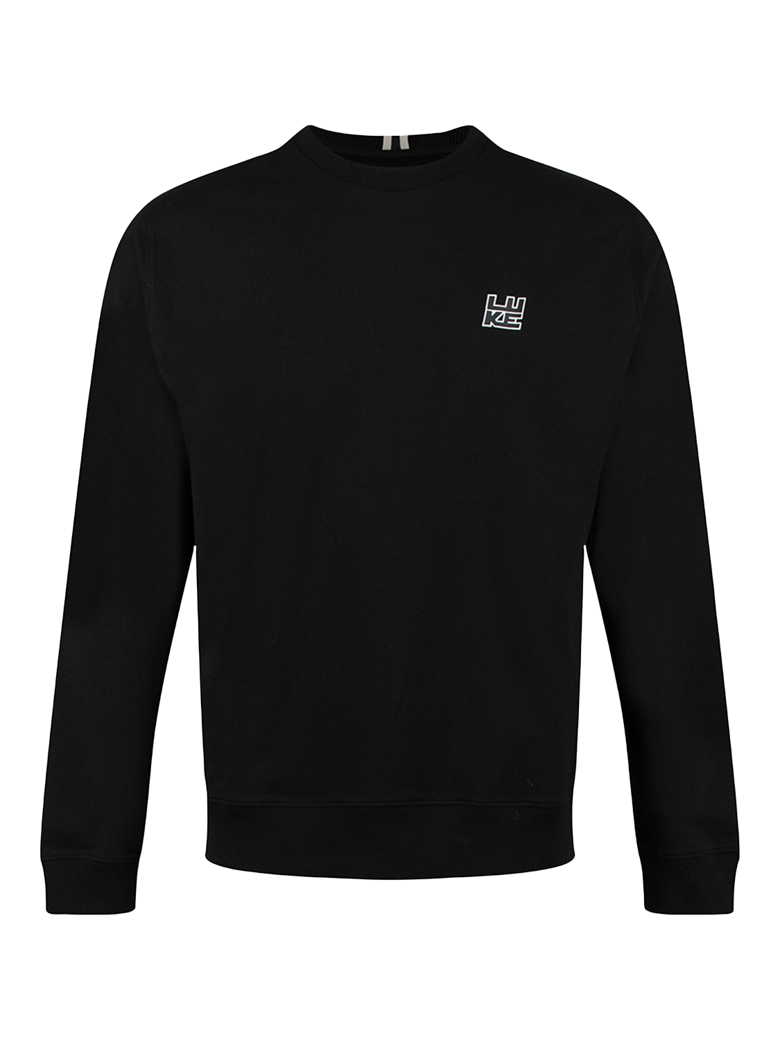 Product image 4 of 5, which shows LUKE 1977 Arbor Cotton Logo Sweatshirt, Black, S
