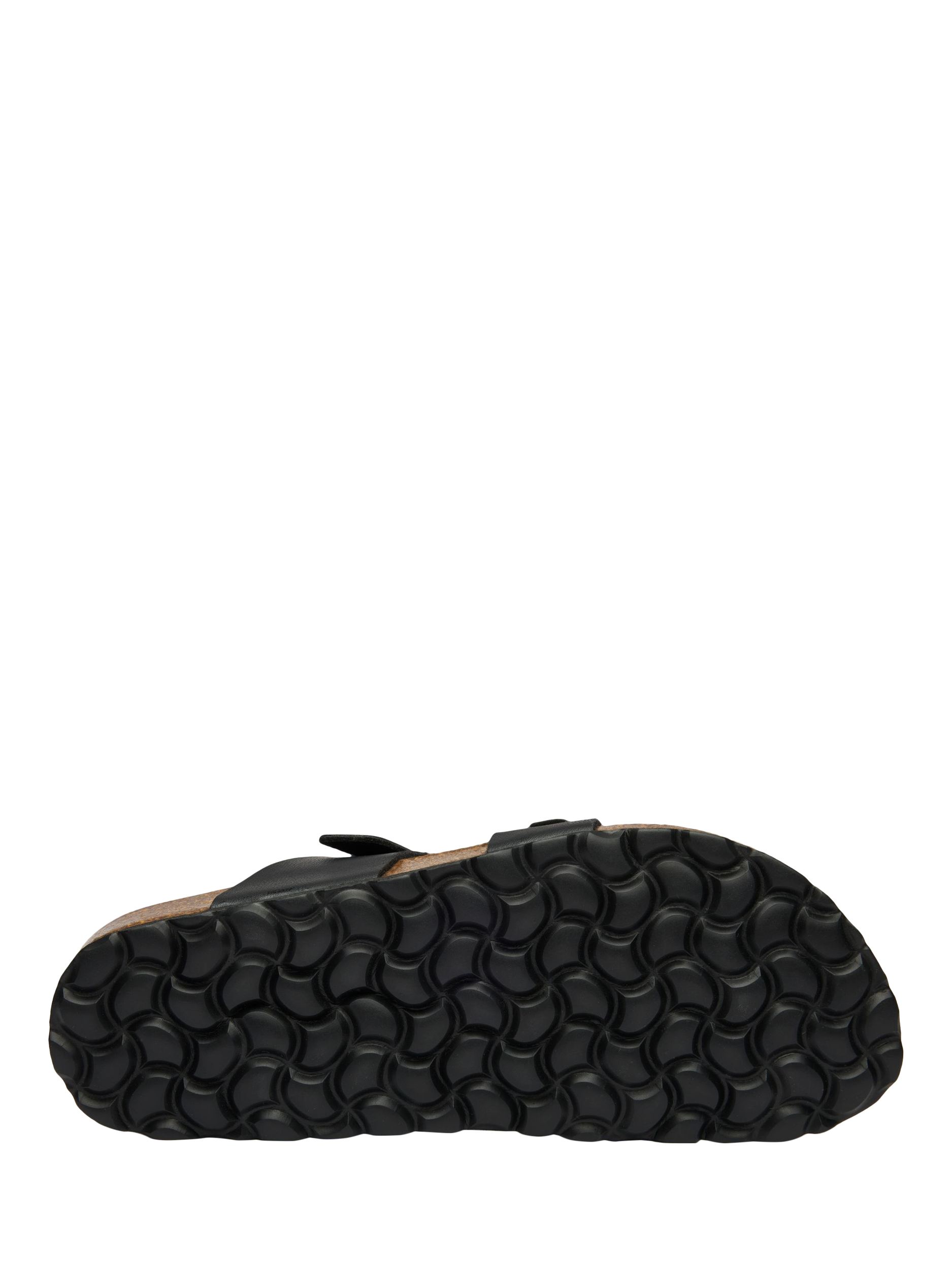 Product image 3 of 4, which shows V.GAN Vegan Garlic Footbed Sandals, Black, 3