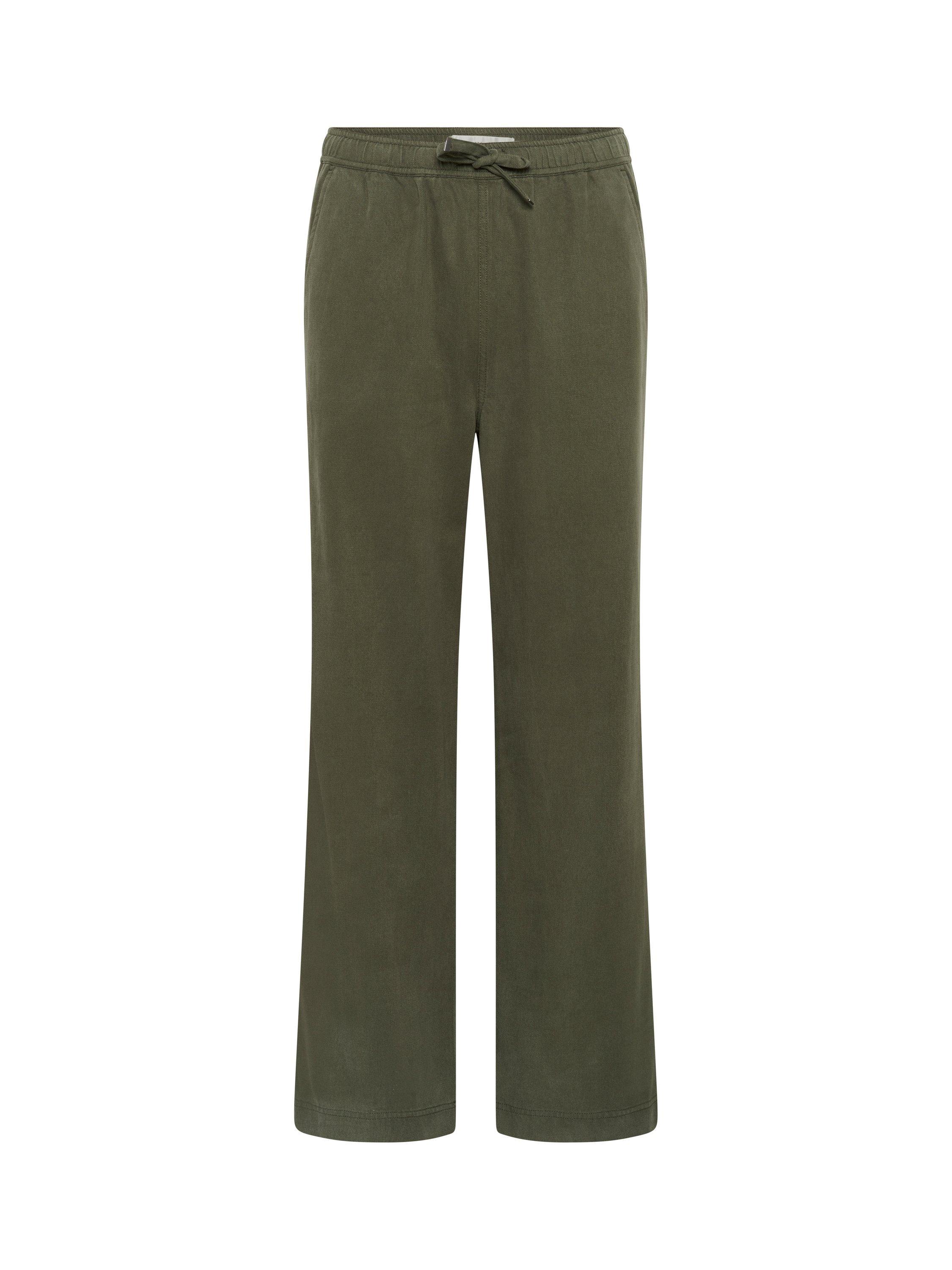 Product image 5 of 6, which shows InWear Ballari Drawstring Waist Trousers, Mid Green, 8
