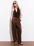 Mango Lupe Paperbag Waist Trousers