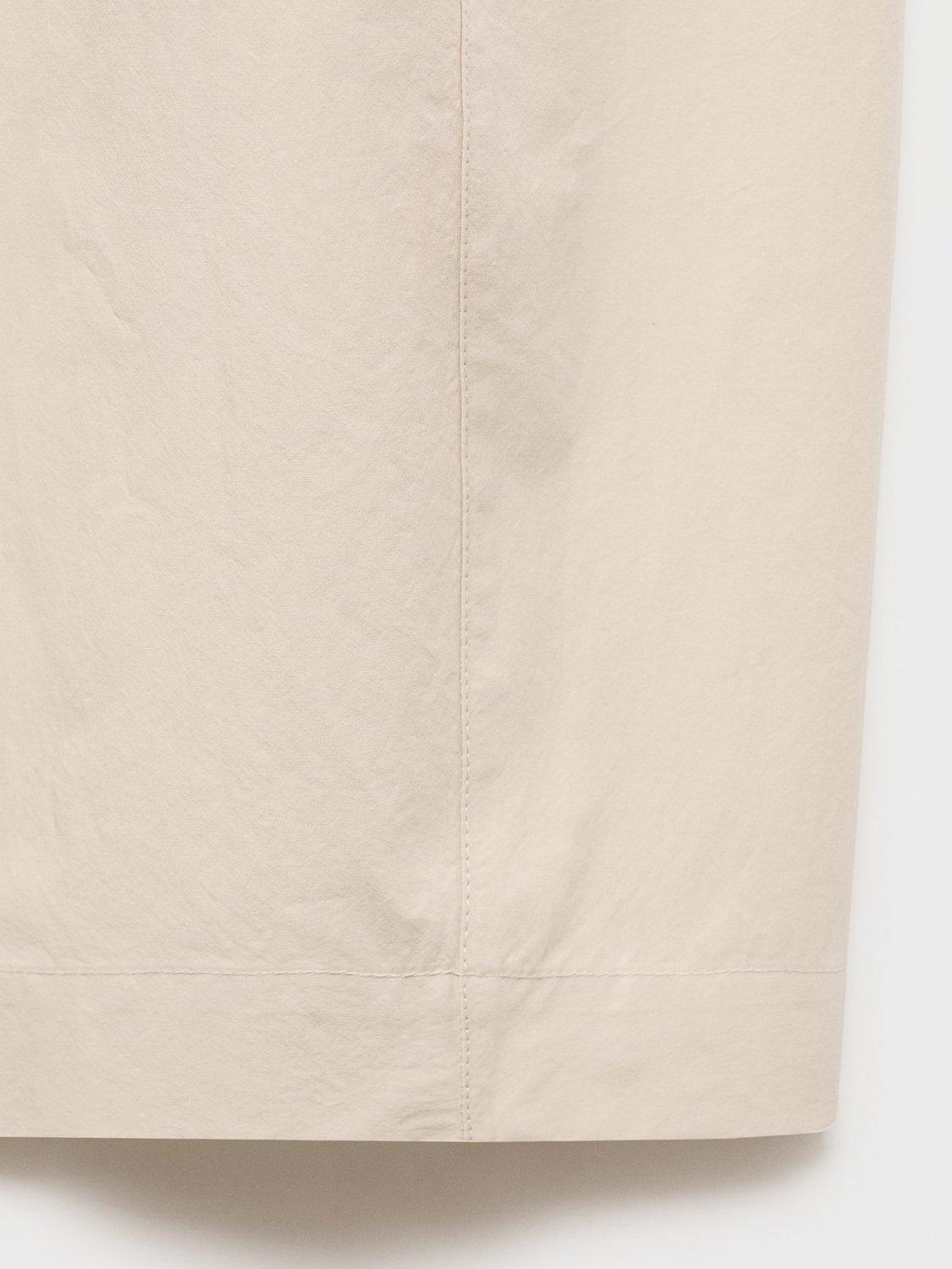 Product image 5 of 6, which shows Mango Willy Mid Rise Culottes, Beige, XXS