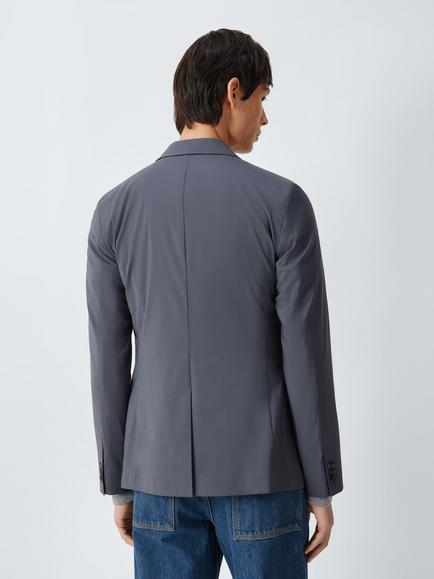 John Lewis Tech Travel Slim Fit Blazer, Slate Grey - view 2, Slate Grey