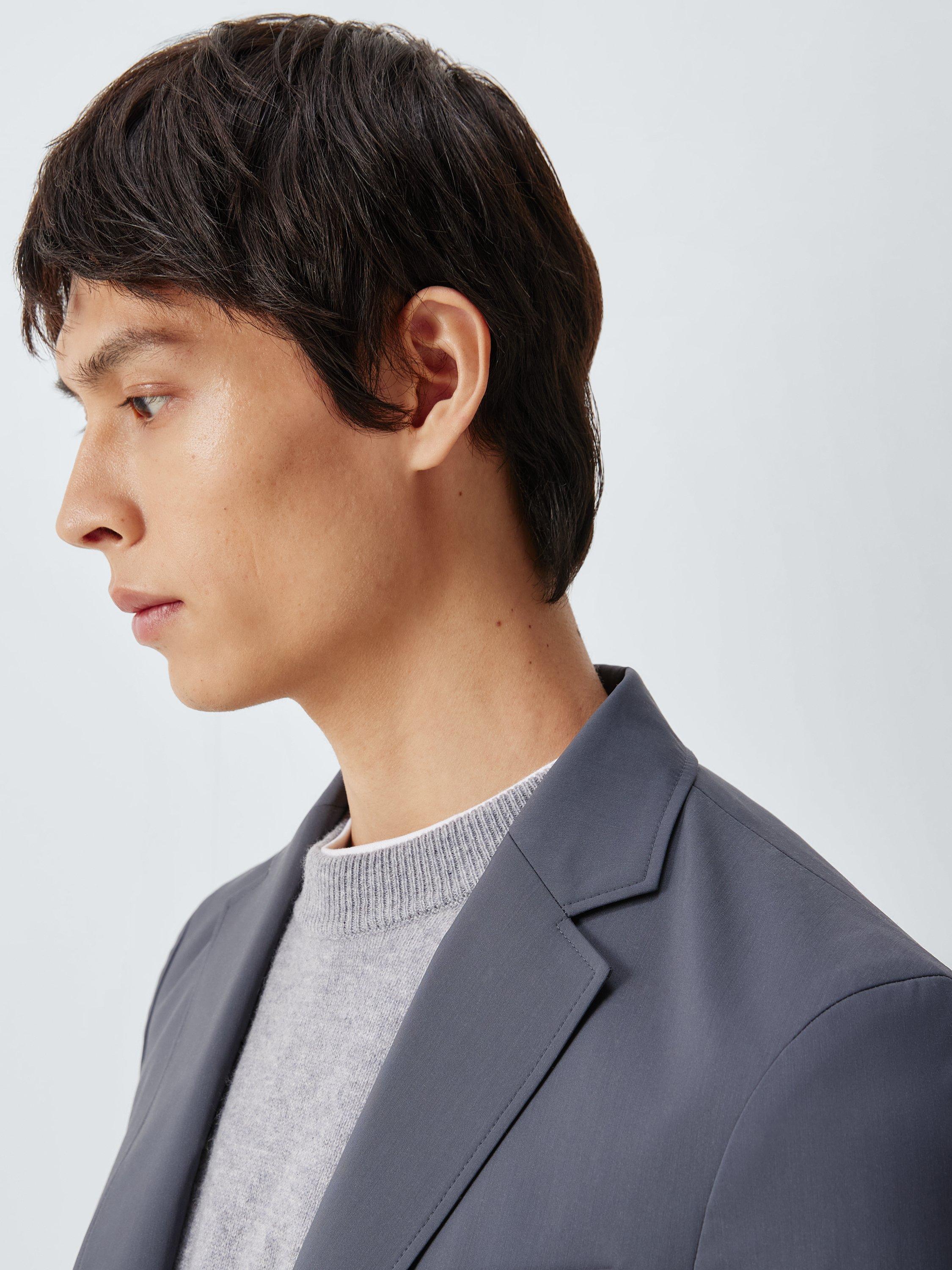 Product image 5 of 7, which shows John Lewis Tech Travel Slim Fit Blazer, Slate Grey, 38R