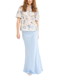 A-VIEW Emily Maxi Skirt, Light Blue