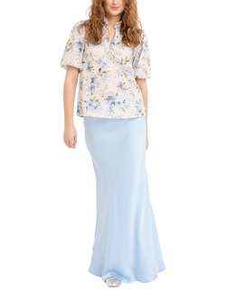 A-VIEW Emily Maxi Skirt, Light Blue, Light Blue