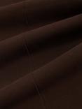 Reiss Jolie Cotton Crew Neck T-Shirt, Mid Brown