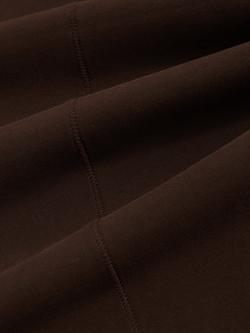 Reiss Jolie Cotton Crew Neck T-Shirt, Mid Brown - view 2, Mid Brown