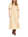 A-VIEW Tabita Midi Dress, Mid Yellow