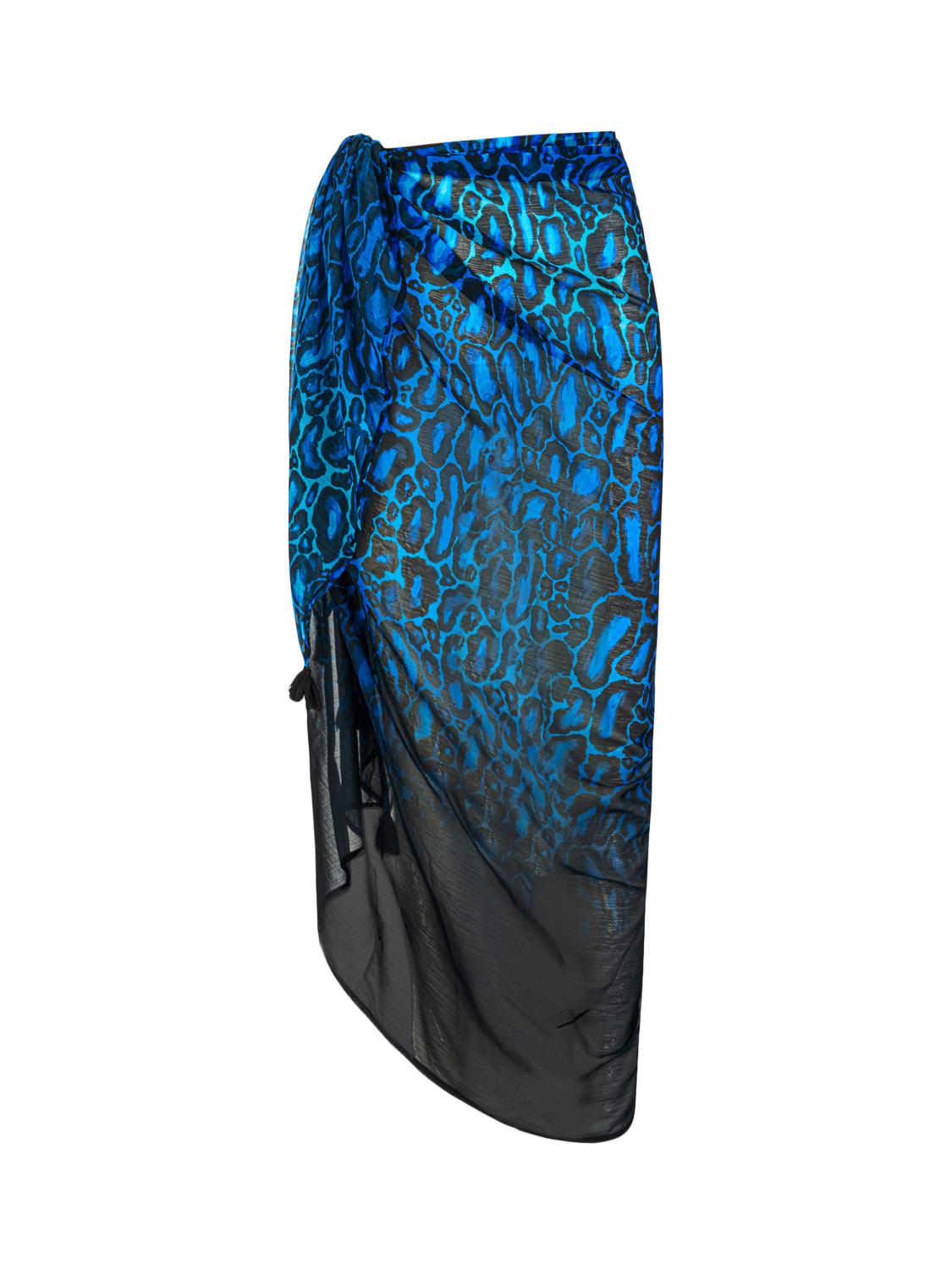 Product image 4 of 4, which shows Seaspray Serengeti Pareo, Blue Midnight, One Size
