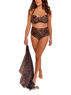 Seaspray Serengeti Pareo, Brown - view 2, Brown