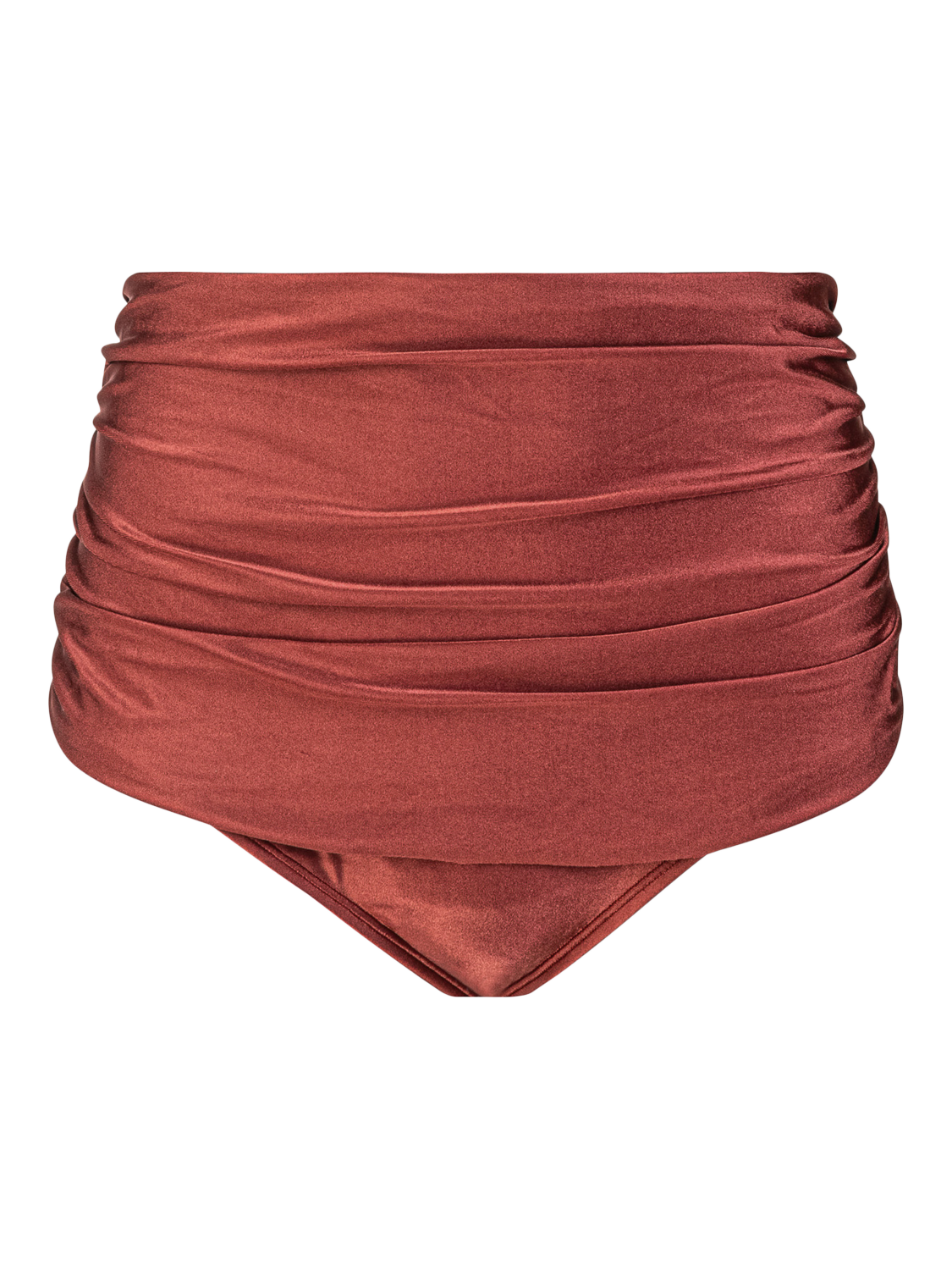 Product image 7 of 7, which shows Seaspray Perla High-Waist Bikini Bottoms, Red, 10