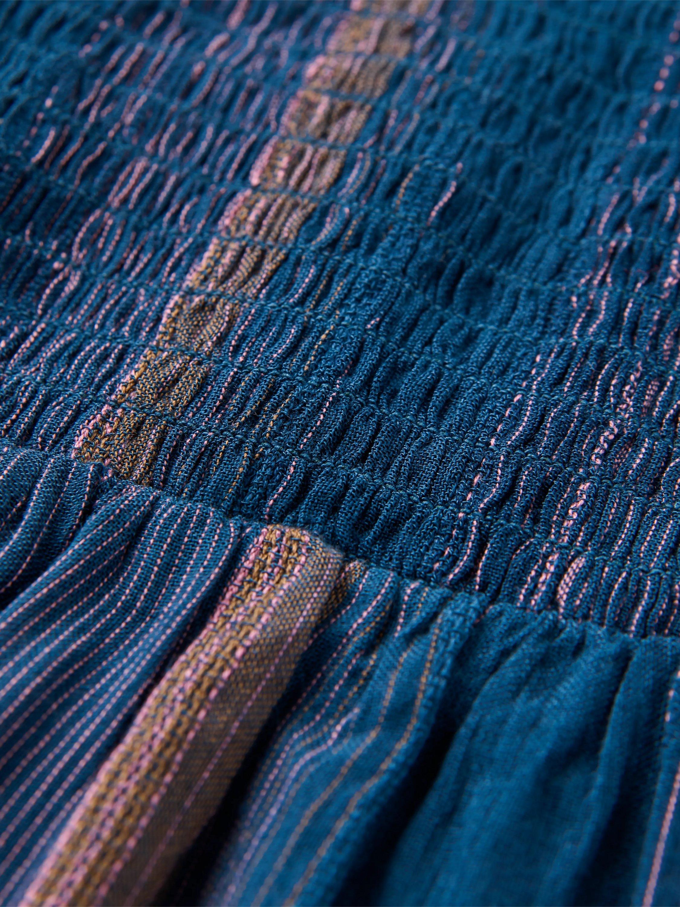 Product image 4 of 4, which shows Passenger Soleis Stripe Maxi Dress, Denim Multi Stripe, XS