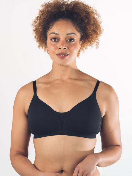 Royce Posie T-Shirt Bra, Black