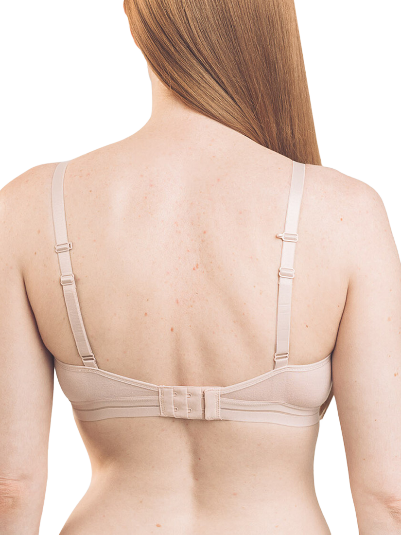 Product image 3 of 7, which shows Royce Posie T-Shirt Bra, Blush, 28A