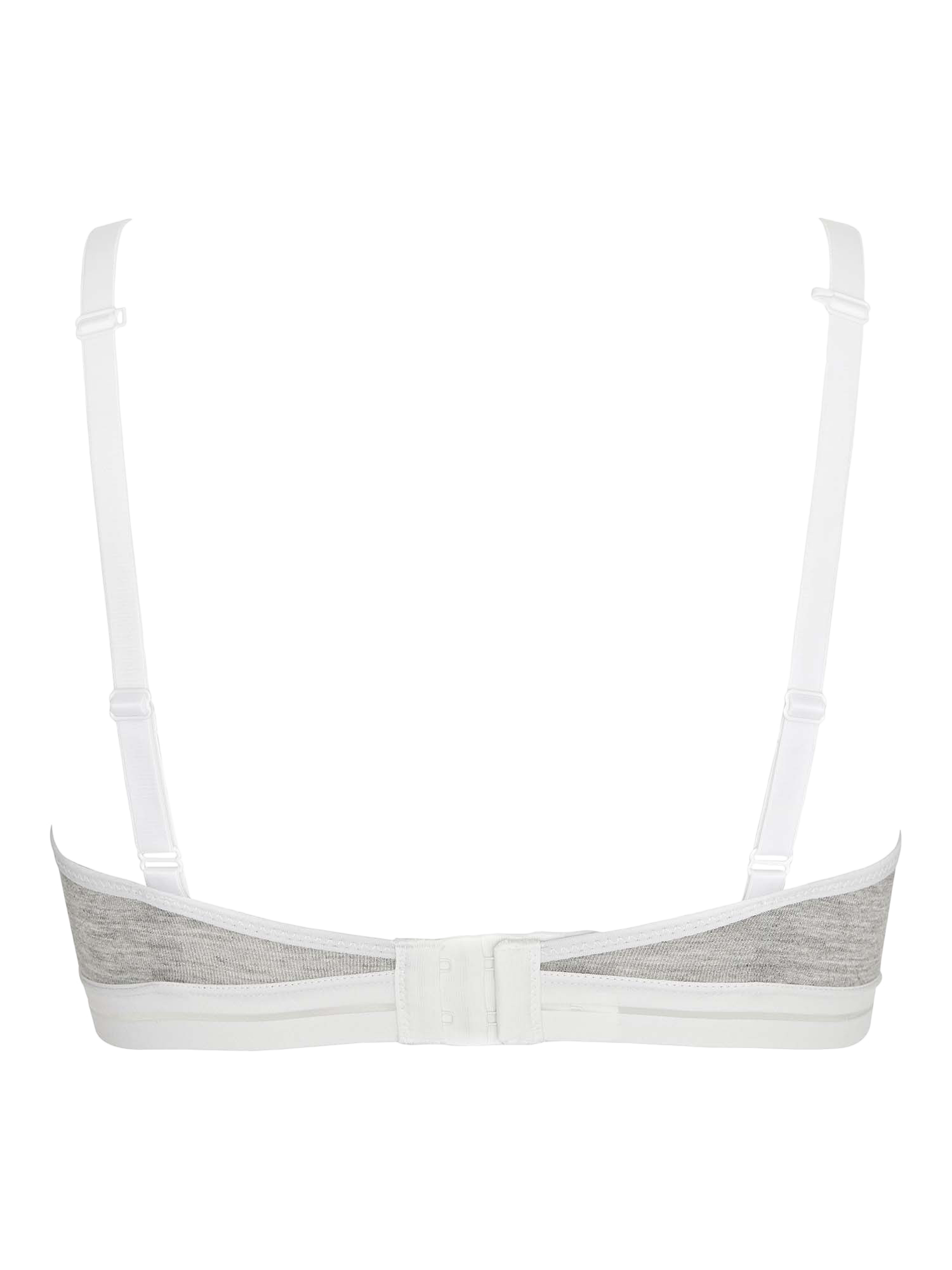 Product image 5 of 6, which shows Royce Posie T-Shirt Bra, Grey, 28A