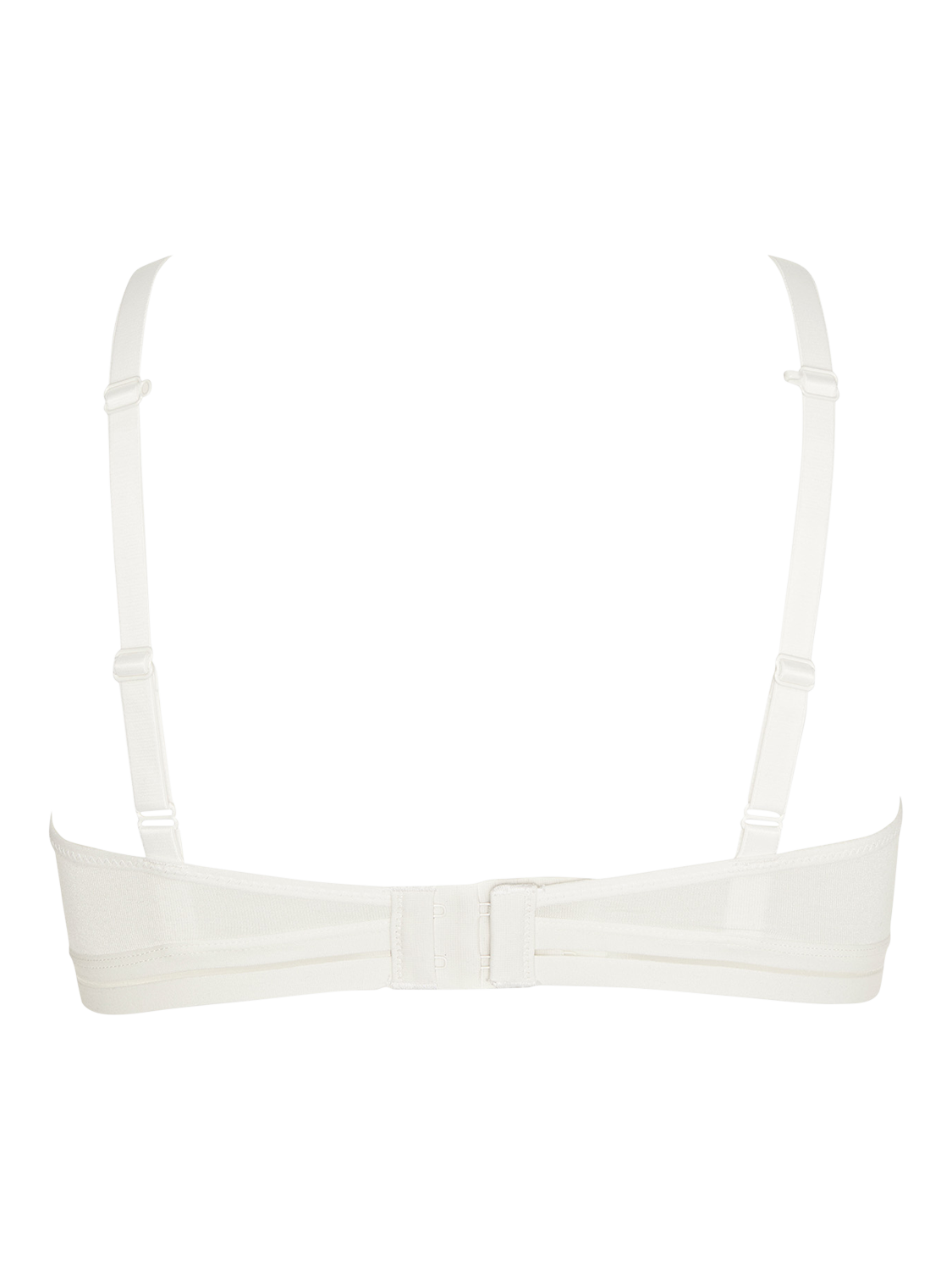 Product image 6 of 7, which shows Royce Posie T-Shirt Bra, Ivory, 28A