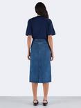 John Smedley Danby T-Shirt, French Navy