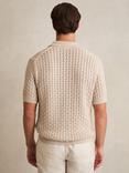 Reiss Toby Button Down Cotton Blend Shirt