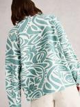 White Stuff Eden Cotton Long Sleeve Collar Jacket
