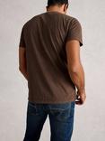 White Stuff Abersoch Cotton T-Shirt, Mid Brown