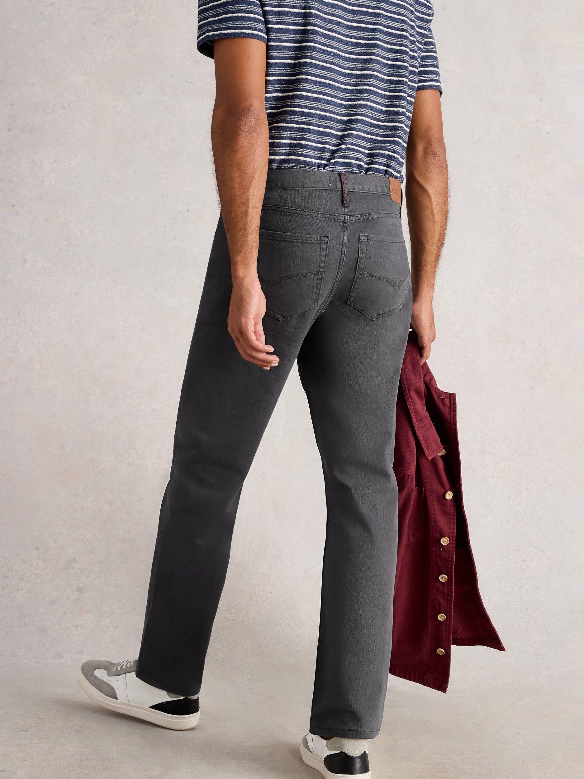 Product image 2 of 6, which shows White Stuff Eastwood Straight Fit Jeans, Dark Navy, 36R