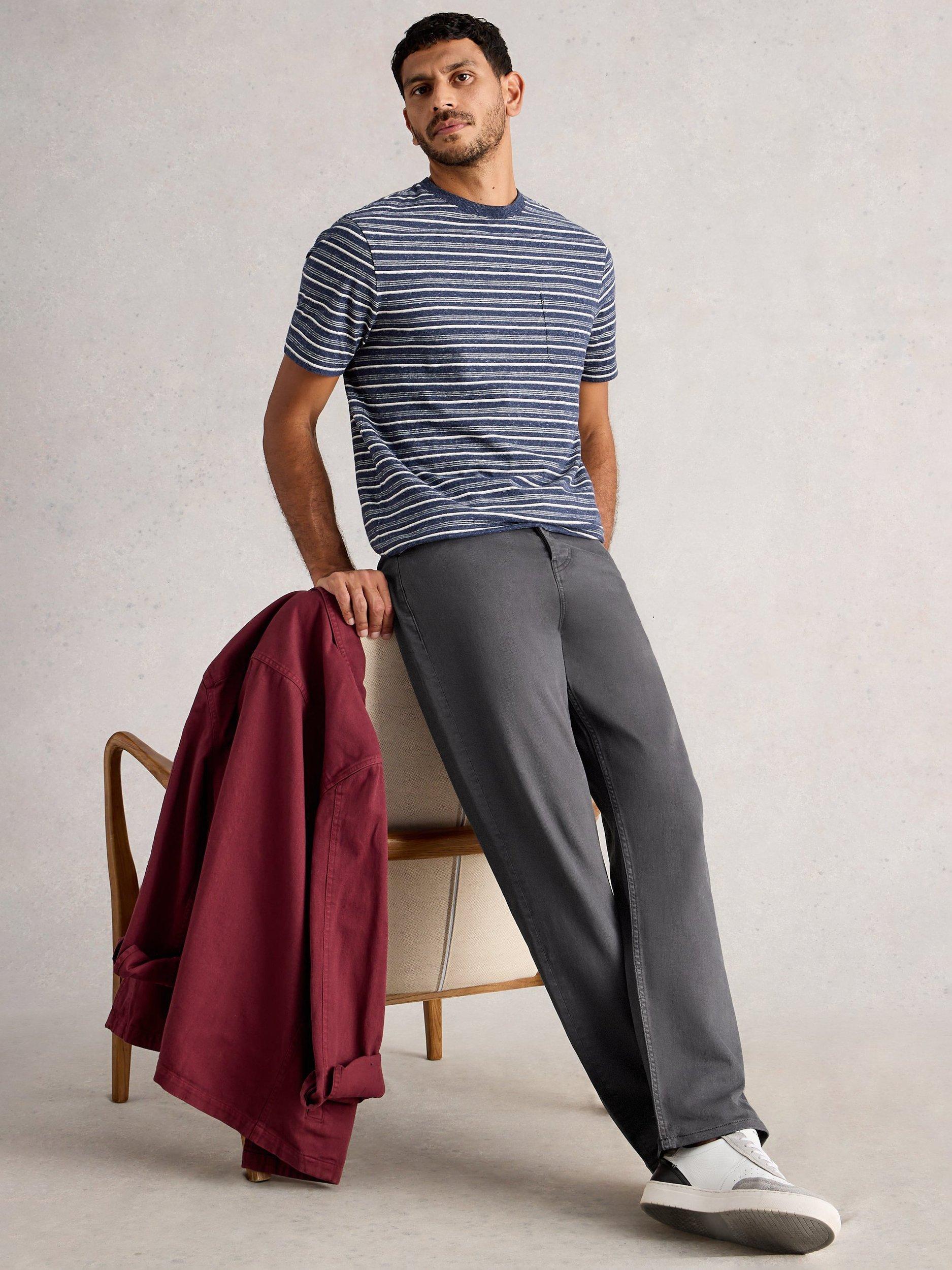 Product image 4 of 6, which shows White Stuff Eastwood Straight Fit Jeans, Dark Navy, 36R