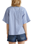 Benetton Stripe Yarn Dyed Shirt, Blue/Multi