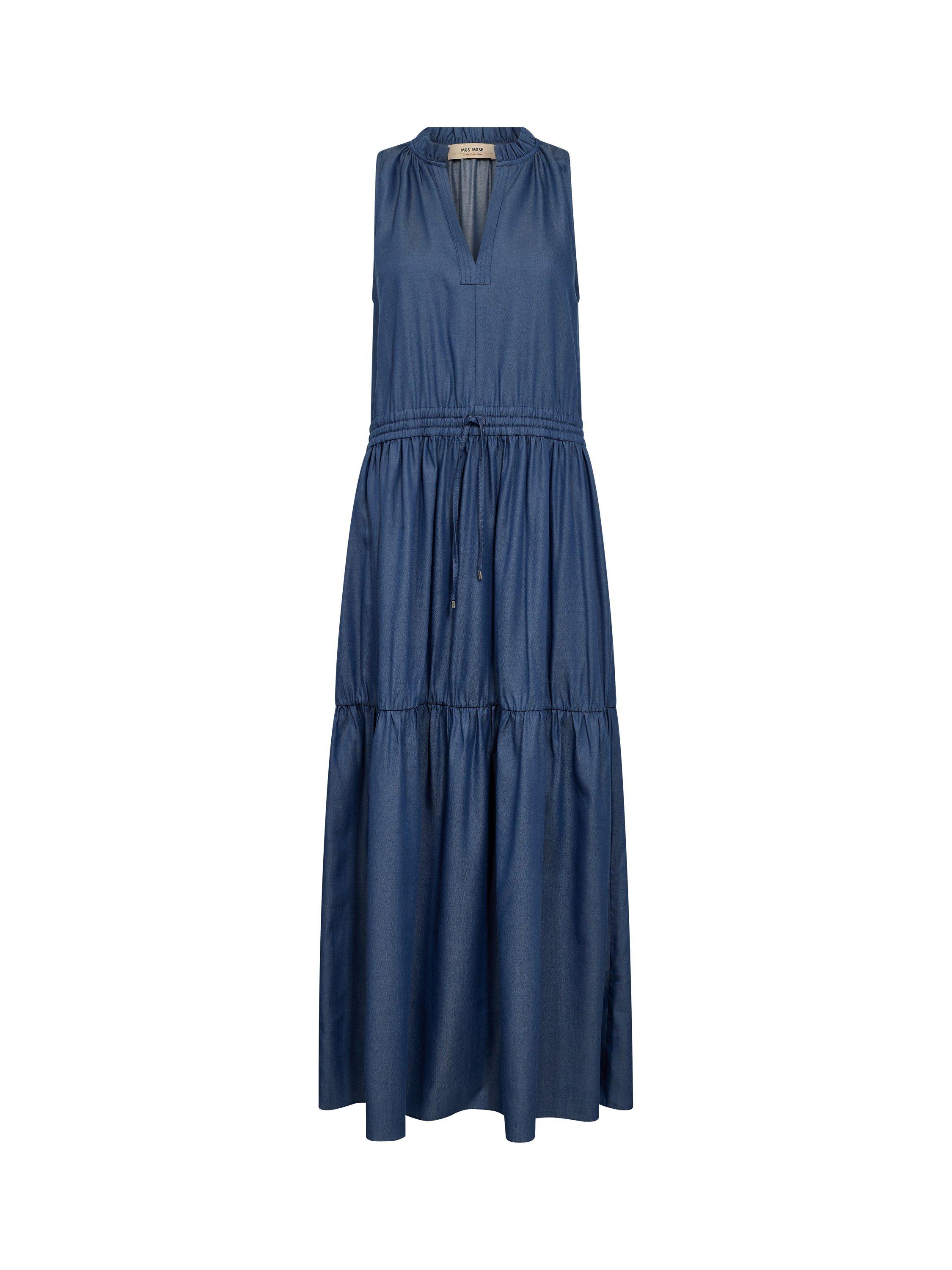 Product image 1 of 2, which shows MOS MOSH Sabri Denim Dress, Mid Blue, XS