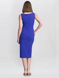 Gina Bacconi Helena Wrap Detail Pencil Dress