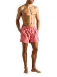 Joules Rugby Style Swim Shorts, Pink