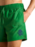 Joules Rugby Style Swim Shorts, Green