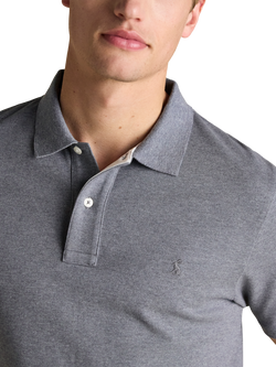 Joules Cotton Regular Fit Short Sleeve Polo Shirt - view 2, Grey