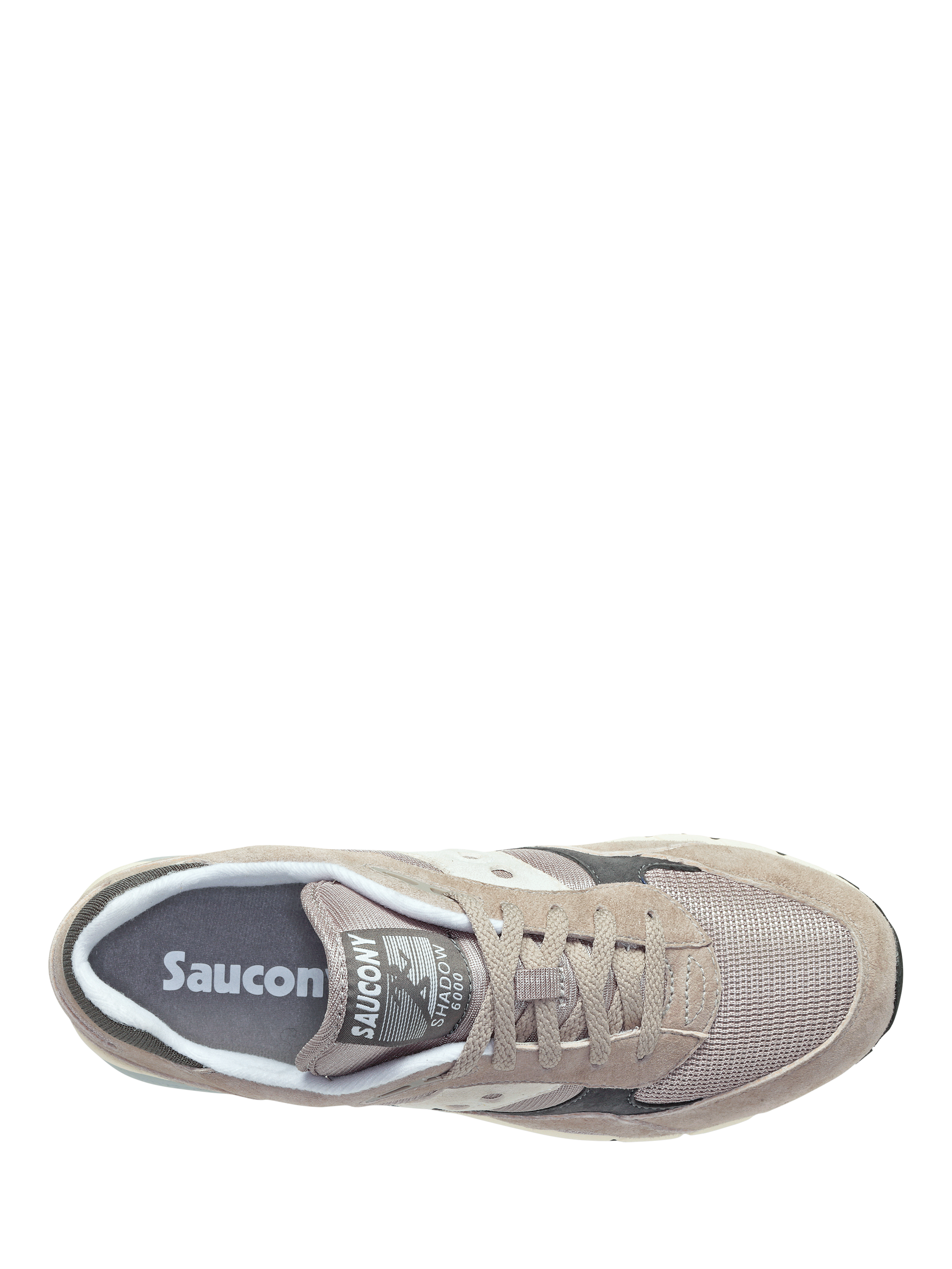 Product image 3 of 5, which shows Saucony Shadow 6000 Trainers, Grey/Multi, 4.5
