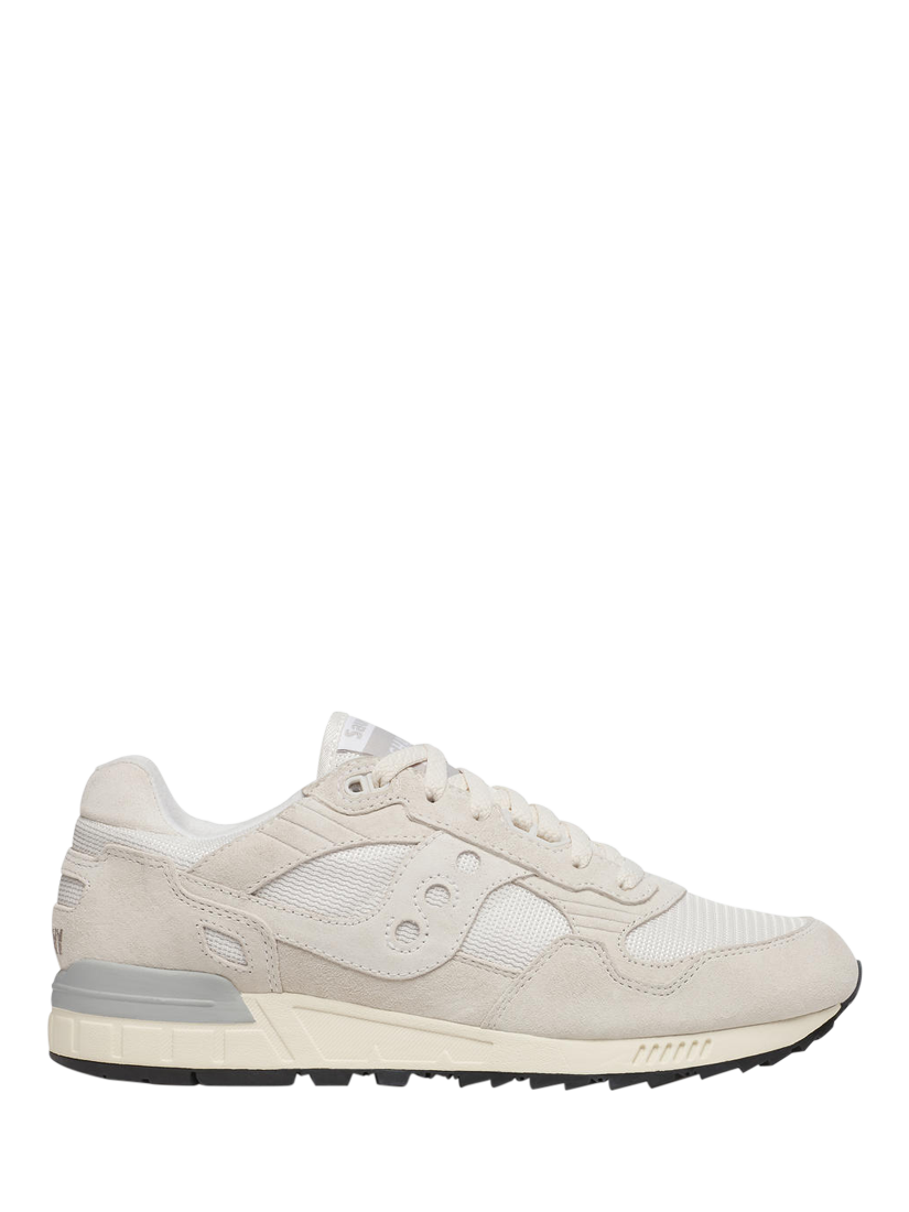 Product image 1 of 6, which shows Saucony Shadow 5000 Trainers, Off White, 5.5