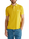 Benetton Cotton Regular Fit Short Sleeve Piqué Polo Shirt