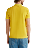 Benetton Cotton Regular Fit Short Sleeve Piqué Polo Shirt