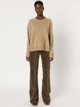Gerard Darel Elina Pure Cashmere Jumper, Sand