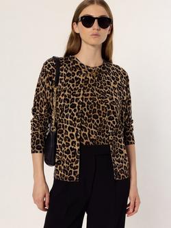 Gerard Darel Elodie Wool Blend Pullover Vest, Brown/Multi